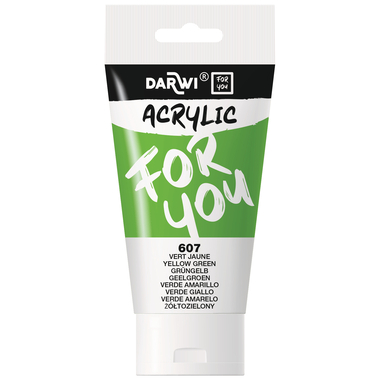 DARWI Acrylfarbe 75ml DF5150075607C Gelbgrün