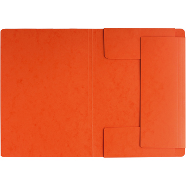 PAGNA Gummizugmappe A4 24007-12 orange 3 Klappen