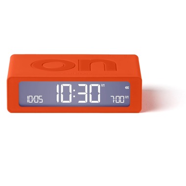 Lexon Réveil numérique Flip Mini Orange