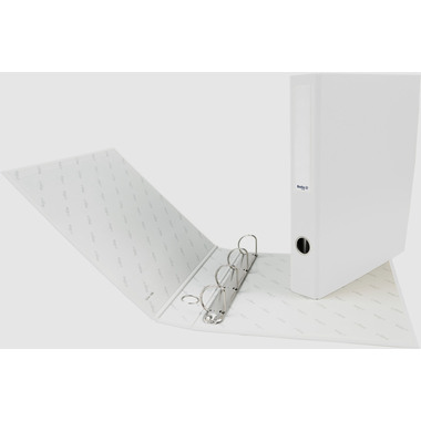 BIELLA Cart. anelli Dinor-Quatro 4cm 12644401U bianco, 4-anelli A4