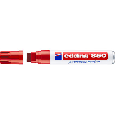EDDING Marqueur permanent 850 5-15mm 850-2 rouge