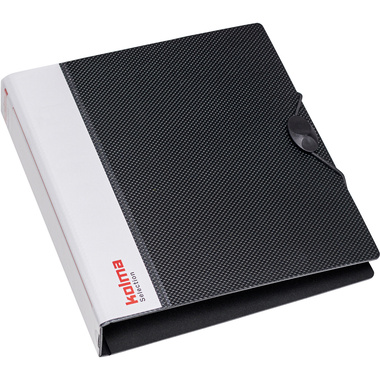 KOLMA Ringbuch Selection A5 02.105.06 Recycling, 2 Ring schwarz 3cm