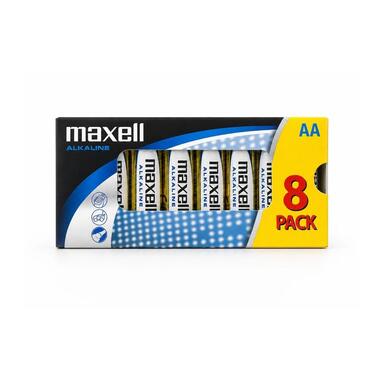 Maxell Battery LR06 AA, 8 pieces