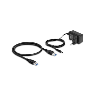 Delock USB-Hub 64182 USB 10 Gbps - 4x USB-A / 1x Schnellladeport