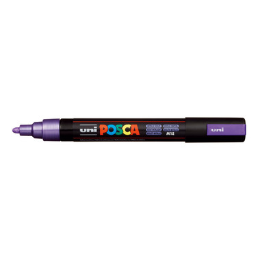 POSCA Marker 1.8-2.5mm PC5MMET.VIOL Metal.violett,Rund.