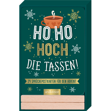 ARS EDITION Adventskalender 12906 Ho Ho Hoch die Tassen!