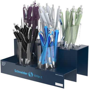 SCHNEIDER Kugelschreiber Slider Rave XB 399633 Display, farbig ass. 50 Stück