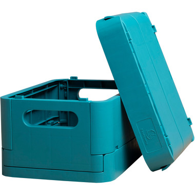 EXACOMPTA Box pieghevole Skandi A6+ 27034D Mini blu pacifico 185x35x135mm