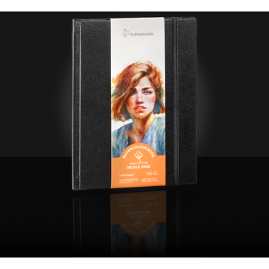 HAHNEMÜHLE Aquarellbuch 15.3x20.5cm 10625362 weiss, 250g 30 Blatt