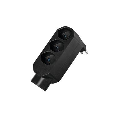 STEFFEN Manta Mehrfachadapter 4xT13 (1x unten) drehbar 4