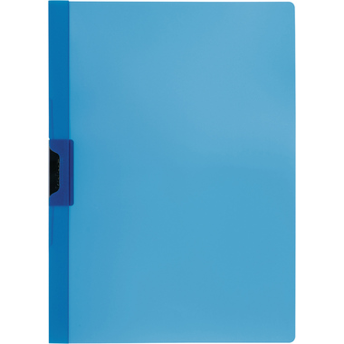 KOLMA Doss. pince PressQuick Easy A4 11.142.05 bleu, jusqu'à 20 flls.