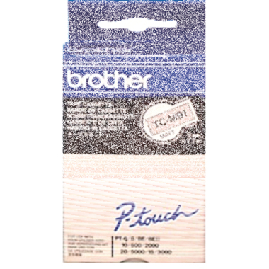 PTOUCH Ruban, laminé noir/transp.mat TC-M91 PT-3000 9 mm