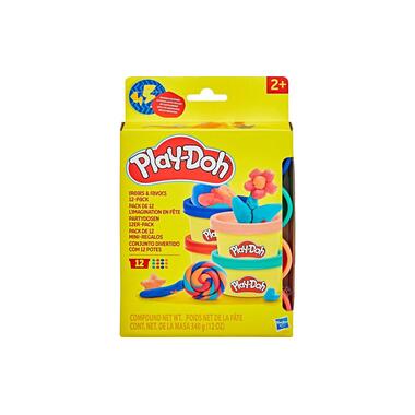 Play-Doh Party Cans 12-Pack 12 Mini Cans à 28 g, 4 Colors,