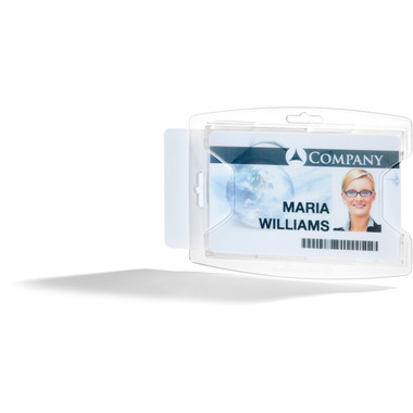 DURABLE Portabadge reXycle® 895219 2 carte 10 pezzi