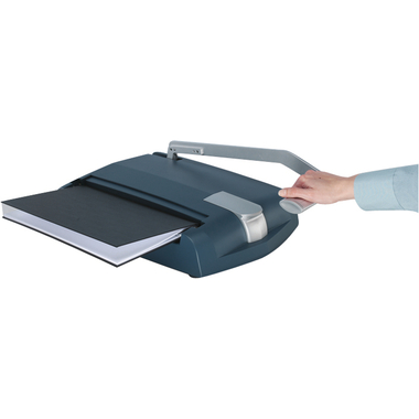 LEITZ Ent-Binder für impressBIND 140 74480000 silber/blau 50x7x340mm