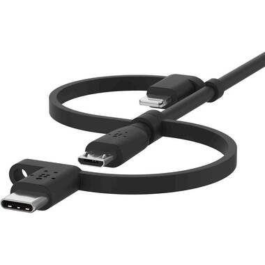 Belkin BoostCharge Universale USB-A - Lightning/USB-C/Micro-USB B