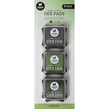 SIZZIX Inchiostri per timbri SL-ES-INKP13 verde 3 pezzi