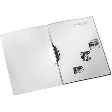 LEITZ Color Clip nero A4 41750095 trasparente