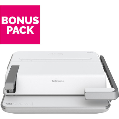 FELLOWES Bindegerät Lyra 5603102 3-in-1 Starter KIT
