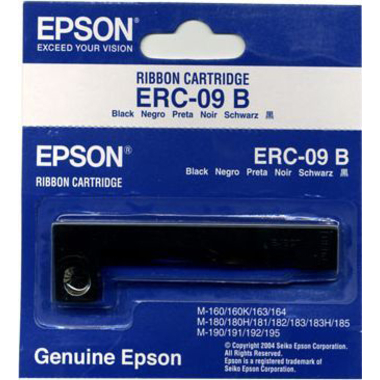 EPSON Ruban Nylon noir S015354 ERC 09, HX 20 4 mm x 0,205 m