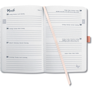 JOLIE Agenda Beauty 2026 J6352 1W/2S rose monstera ML A6