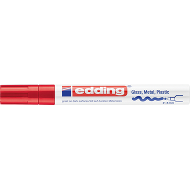EDDING Paintmarker 750 2-4mm 750-2 CREA rot