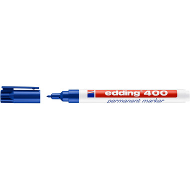 EDDING Permanent Marker 400 -1mm 400-3 blu