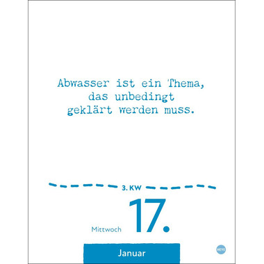 HEYE Abreisskal. Dumme Sprüche 2026 22594+26 DE 11x14cm