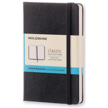 MOLESKINE Notizbuch Classic HC Pocket 272895285 schwarz, dots 192 Blatt