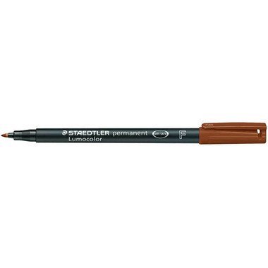 STAEDTLER Lumocolor permanent F 318-7 braun
