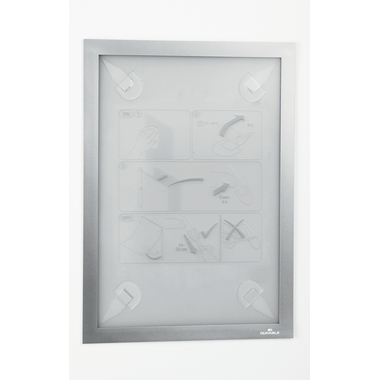 DURABLE Duraframe Wallpaper A4 484323 silber