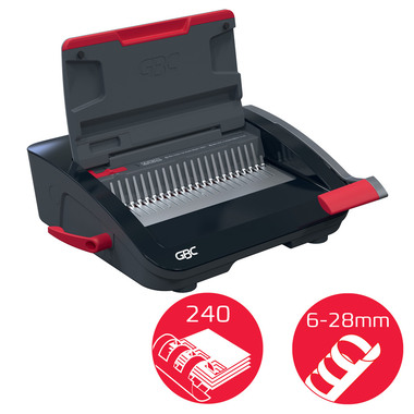 GBC Plastikbindegerät CombBind A4 4410062 CB20, 240 Seiten