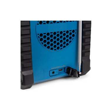 Audizio Construction Radio Temi Blue