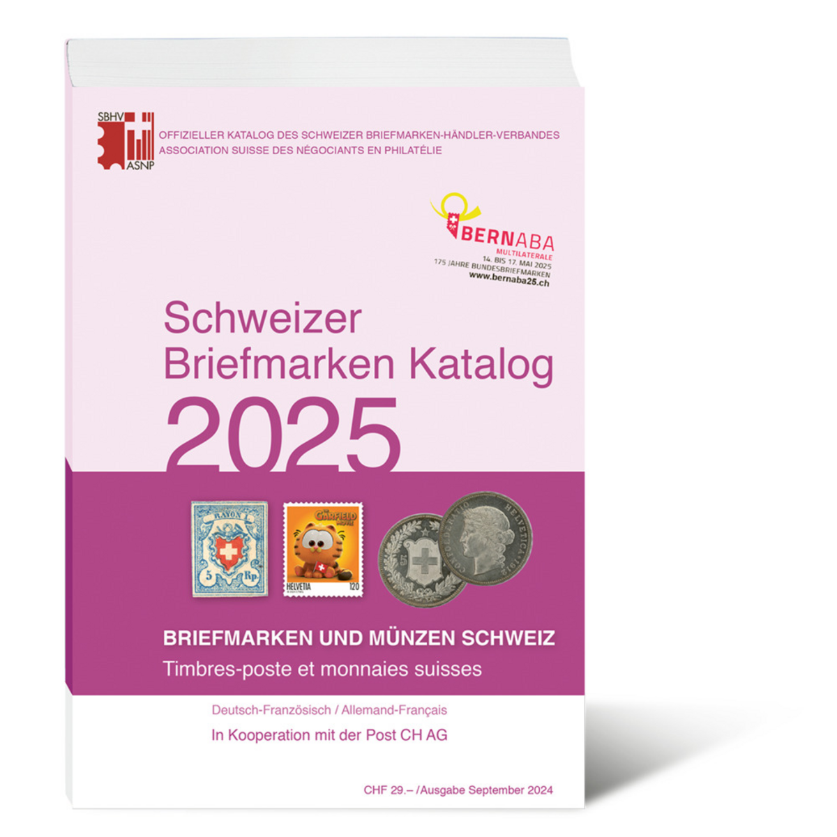 Schweizer BriefmarkenKatalog 2025 (de/fr)