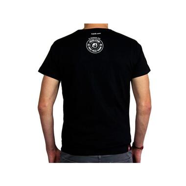 Tshirt nera uomo Heidi AutoPostale XXL Taglia XXL