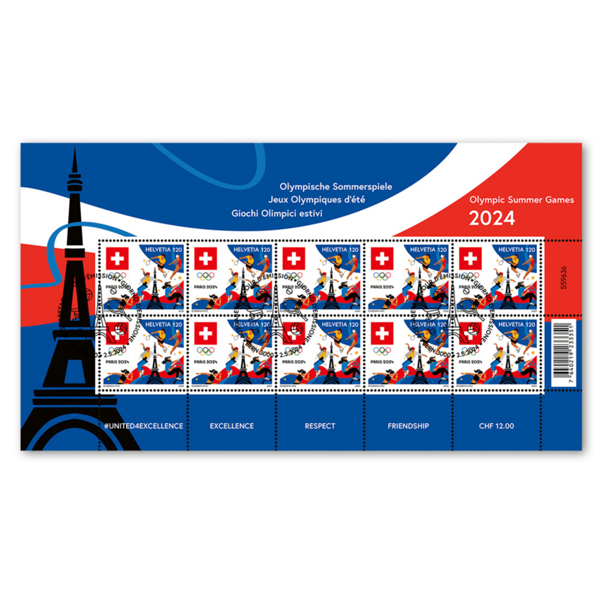 Olympic stamps