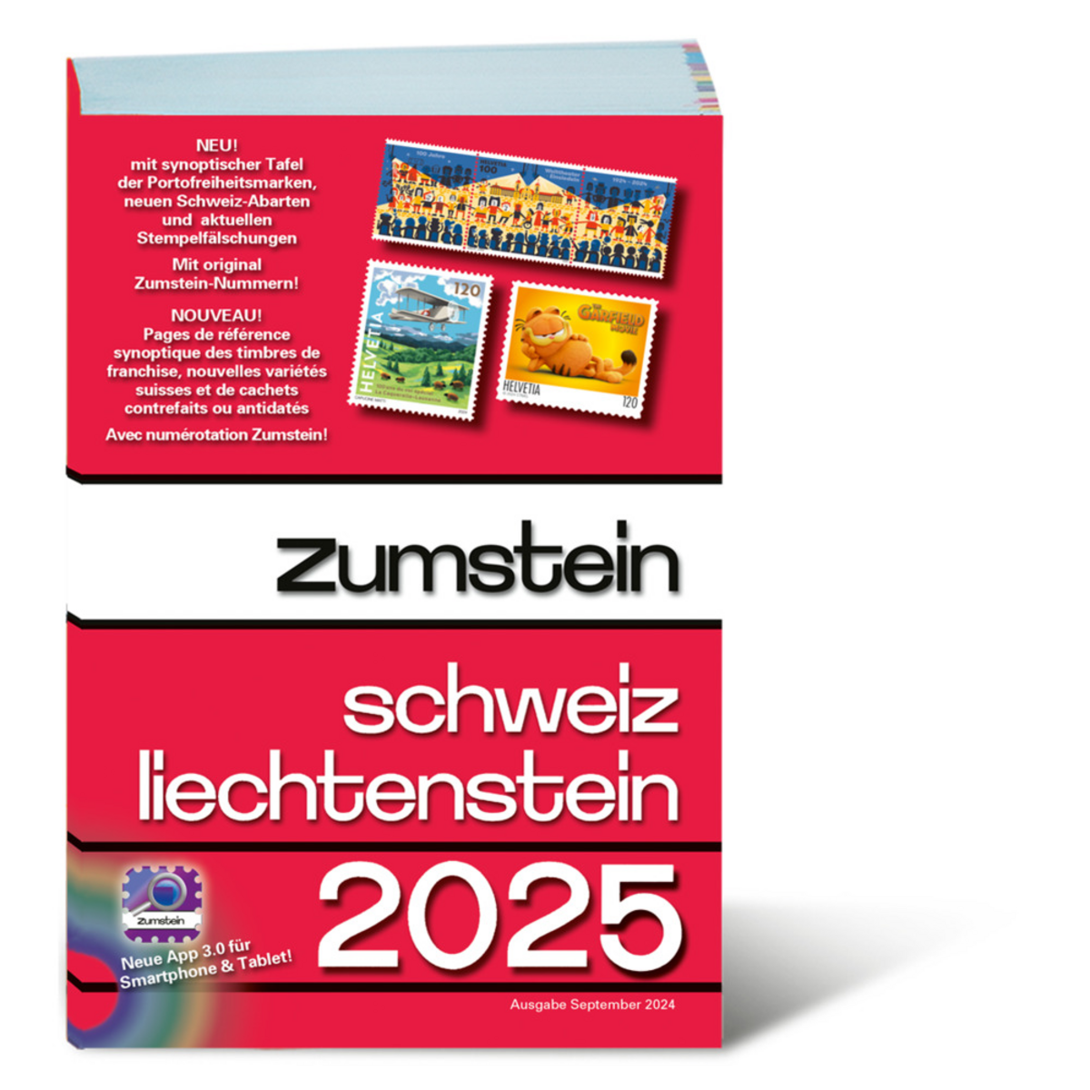 Zumstein BriefmarkenKatalog 2025 (de/fr)