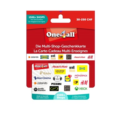 Geschenkkarte One4all variabel