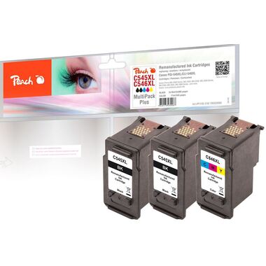 Peach 320089 ink cartridge 3 pc(s) Compatible High (XL) Yield Cyan, Magenta, Yellow