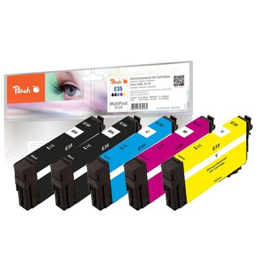 Peach Spar Pack Plus Tintenpatronen kompatibel zu Epson No. 35