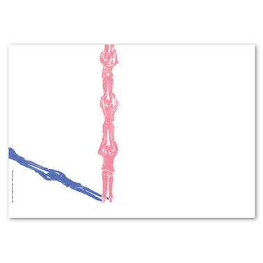 Ersttagsumschlag «Pro Juventute – Einander unterstützen»