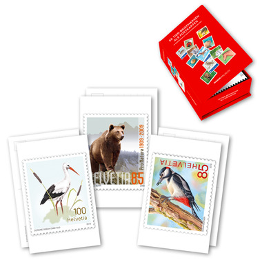 Postkartenbox Tiermotive