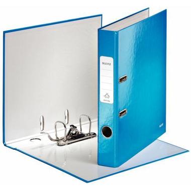 LEITZ Ordner WOW 5,2cm 10060036 blau metallic A4