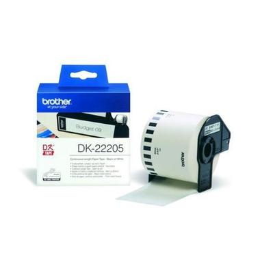 PTOUCH Endlos – Etiketten 62mmx30.48m DK – 22205 QL – 500 / 550 Papier Rolle