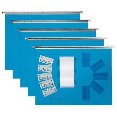 BIELLA Hängemappe – Set 271455.05 blau 5 Stück