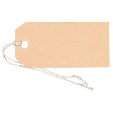 BIELLA Anhänge – Etiketten 45x90mm 561090.00 braun 50 Stück