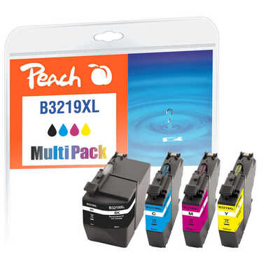 Peach Spar Pack Tintenpatronen kompatibel zu Brother LC-3219XLVALDR