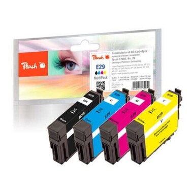 Peach Spar Pack Tintenpatronen kompatibel zu Epson T2986, No. 29, C13T29864010