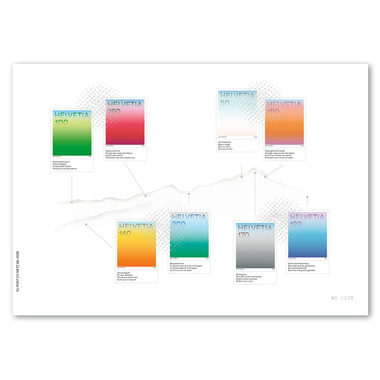 Enveloppe spéciale «Couleurs e la Suisse»