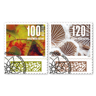 Briefmarken-Serie «Naturmuster»